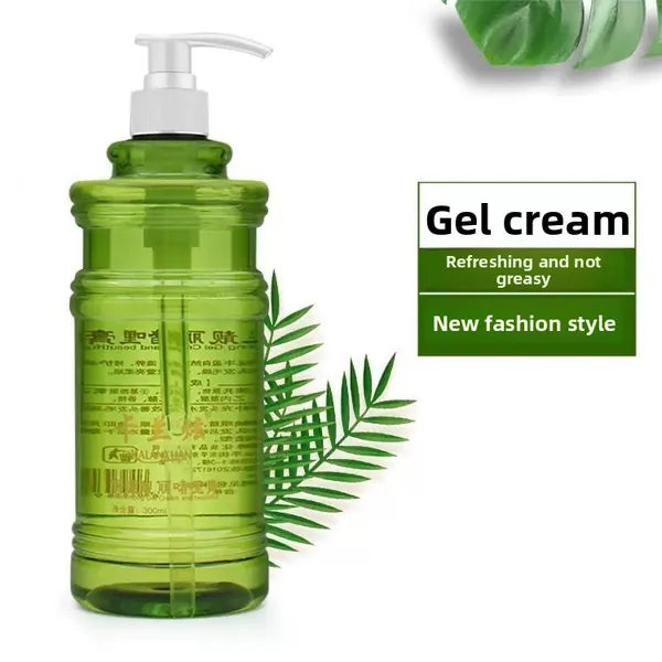 Bamboo Pulp Elastic Styling Gel for Curly Hair, product packaging
