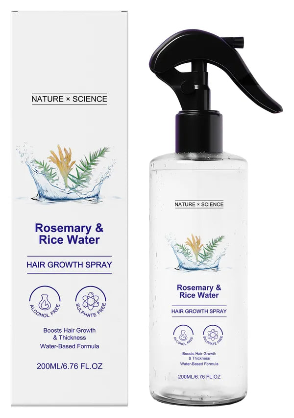 Rosemary Hair Care Spray, product packaging